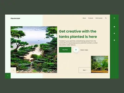 Aquascape web aquarium aquascape blog company ui web