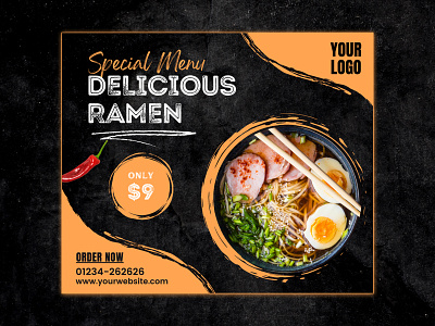 Social Media Design | Facebook Post | Social Media Banner | Ads ads banner design facebook ads facebook cover facebook post fast food instagram banner instagram post momo noodles pasta poster print ramen ramen ads post restaurant restaurant food menu restaurant post social media ads social media design social media post