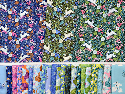 Pattern Design Collection for Hawthorne Fabrics fabric design illustration pattern design surface design