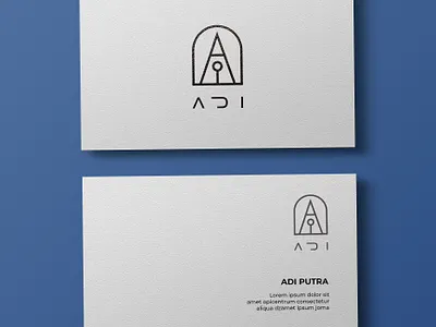 ADI PENCIL LOGO 3d adi branding flat logo logoname logos minimalist pen pencil