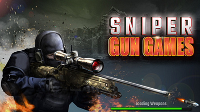 Sniper Gun Games- FPS Shooting Gui fps shooting games gui shooting game sniper games sniper shooting game ui user interface