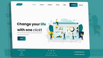 Trade design tr ui ux web
