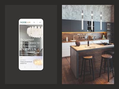 MODELUX adaptive e commerce store ui ux webdesign
