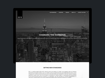 RPT Realty Web Design 3 app black branding business clean design ecommerce modern productdesign realestate team ui uidesign ux uxdesign webdesign website white