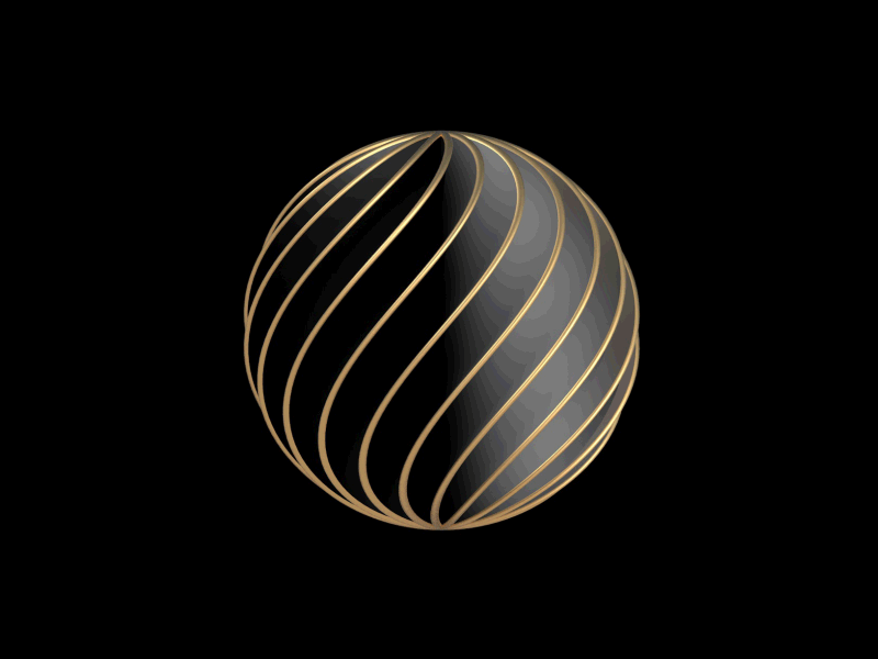 gif 001 3d animation black branding design gif illustration logo