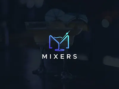 Mixers Logo Creation branding businesslogo creative design graphic design illustration logo logomockup minimal