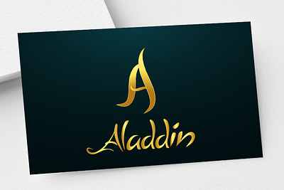 Aladdin logo branding graphic design logo