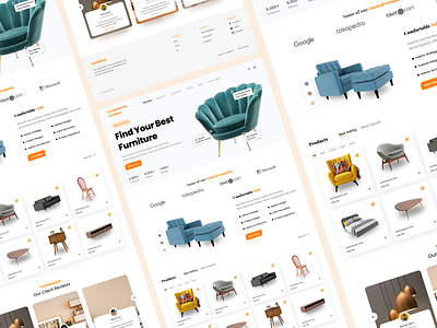 Furniture design figma furniture furniture design furniture store furnitures landing page ui ui design uiux user interface website