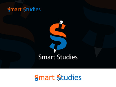 Letter SS Smart Studies art concept design graphic graphic design icon illustration letter s logo logodesign logotype modern pen s logo smart ss study typography vector vintage