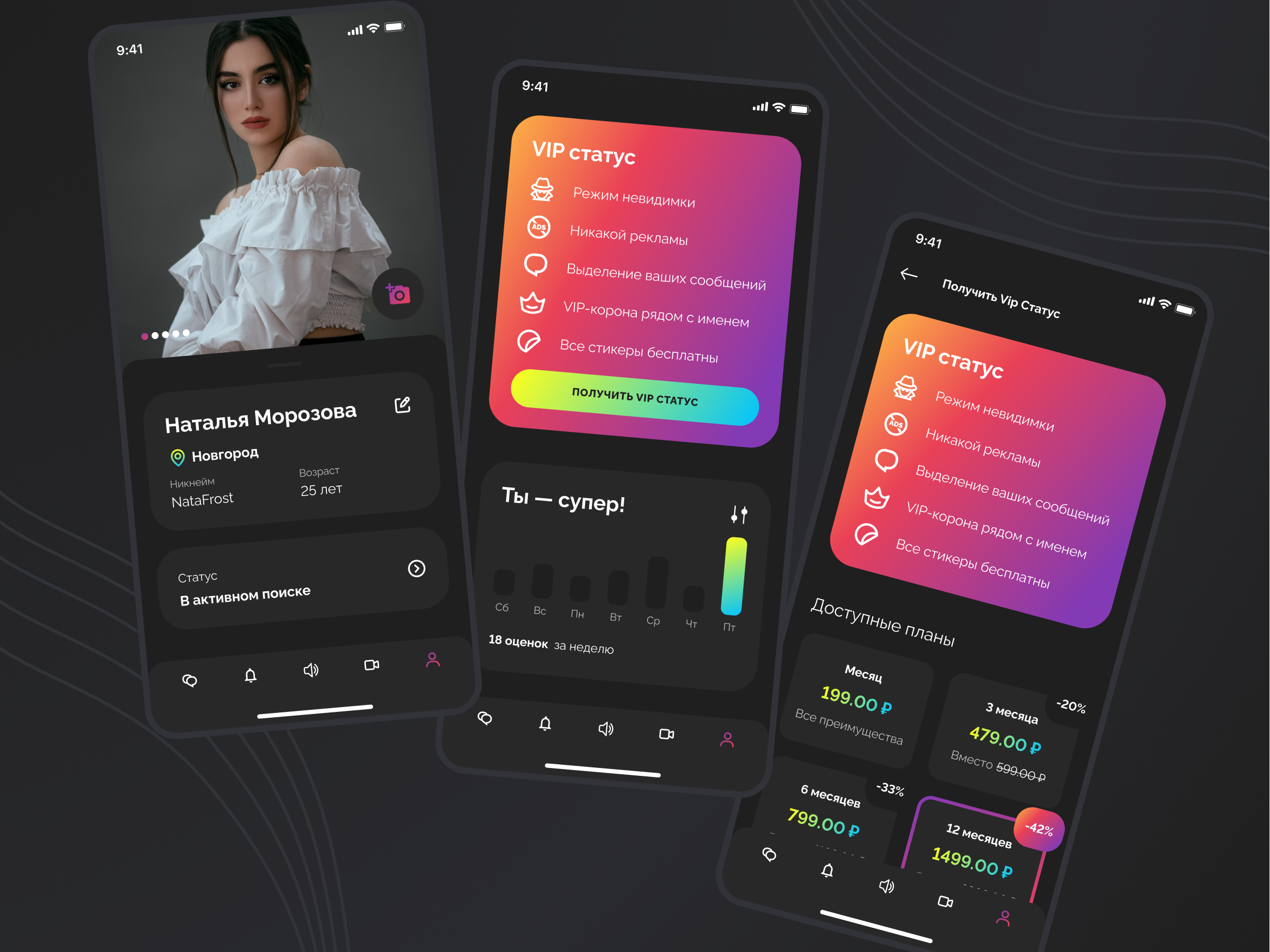 Example of Application Design Subscription