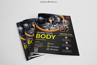 Flayer Design branding design flayer flayer design graphic design gym flayer design illustrator