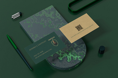 Clint Business Card Design business card graphic design
