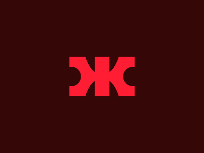 KK+Cobra Fangs athleisure branding clever cobra colorful fangs fashion graphicdesign k kk logo logodesign logodesigner minimal negative red reptile