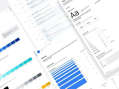 Design System - Unimatrix Zero - 221-1256 app design apps clean components design design system foundation modern