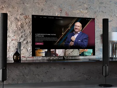 Luxury Wine Connoisseur: Web application platform branding design graphic design illustration luxury software company software developers software development software engineers ui ux