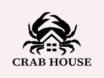 CRAB LOGO DESIGN branding crab crab logo design graphic design illustration logo minimalist minimalist logo modern modern logo modern minimalist negative space negative space logo vector