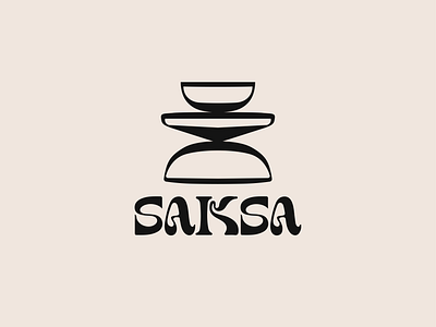 Saksa - Pottery Fabric Logo Design ceramic logo logotype minimal pottery