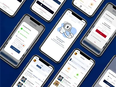 Mobile App UI Design case study cjm design mobile app product design ui uiux user interface user interface design uxui visual design