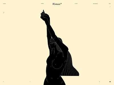 Woman abstract composition design figure figure illustration illustration laconic lines minimal nude poster woman woman figure woman illustration