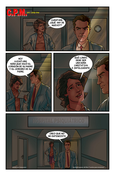 Cuentos para monstruos del autor Santiago Pedraza. comic comicsfan editorial idworiginal leercomics lexcampuzano
