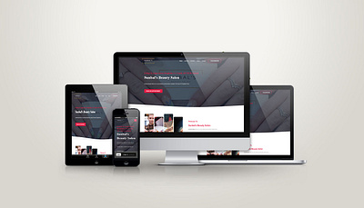 Sunbals beauty websitedesigning