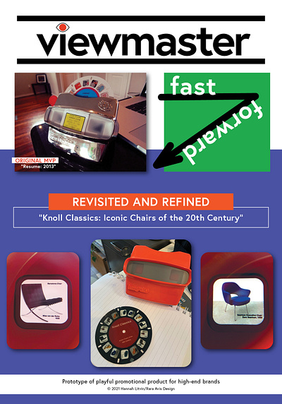 The Versatility of Viewmaster branding collateral marketing product design promotions