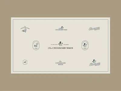 The Butcher The Baker Visual Identity branding design illustration logo typography