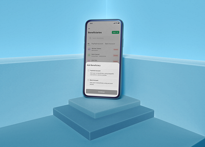 Add Beneficiary beneficiary design fintech mobile app design mobile ui ui user interface design