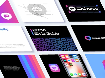 Quiverse - Brand Guidelines a b c d e f g h i j k l m n brand book brand guide brand guide identity brand guidelines brand manual branding creative logo design graphic design guidelines icon logo logotype modern logo monogram o p q r s t u v w x y z style guide symbol ui