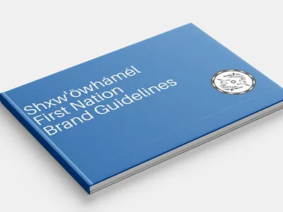 Shxw’ōwhámél Brand Guidelines book brand book brand guidelines branding design editorial editorial design graphic design illustration logo photography