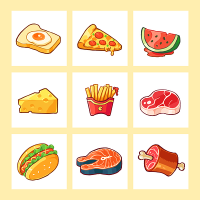 Food Icon design icon illustration