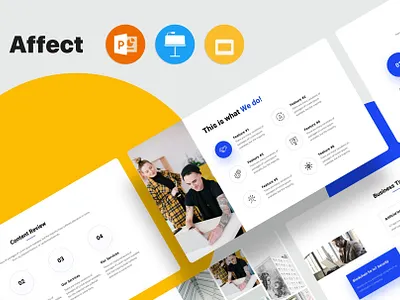 Affect - Animated Pitch Deck business design free free design free keynote free ppt free presentation free template keynote powerpoint ppt presentation start up template