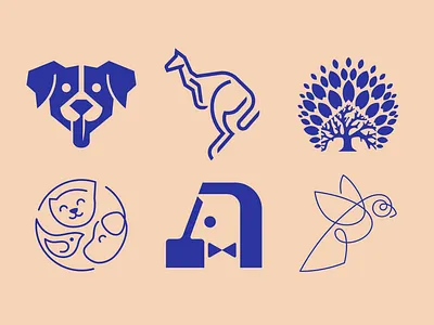 Logos brand branding design elegant for hire illustration logo logo collection logo designer logofolio logoset logotype mark minimalism minimalistic modern sign trend trending ukraine