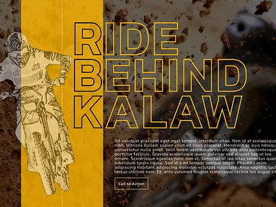 New Web Design (Ride Behind Kalaw) figma graphic design ridebehindkalaw ui web design