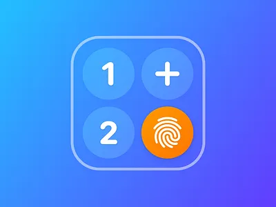 Photo Vault | Hidden Album PV App Icon app app design app icon graphic design logo