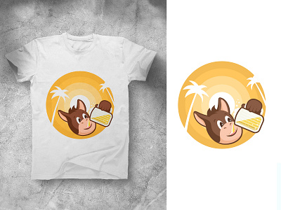 Beat The Summer beer graphic design stickermule tshirt ui vector