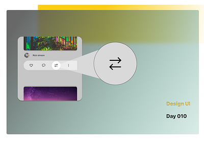 Share button Design | Daily UI design begginer daily project dailyui day10 design figma figma tool share icons ui ui design