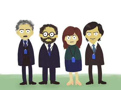 Severance illustration officeoutfit severance tvseries