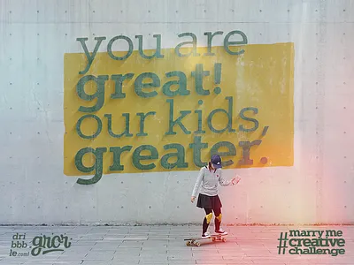 Marry Me Creative Challenge challenge copy copywriting creative gror marry marry me