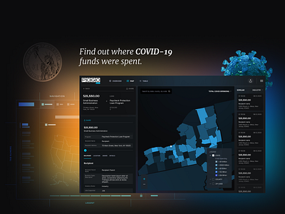 Data Visualization Interface for Pogo branding design illustration interaction ui user interface ux web design