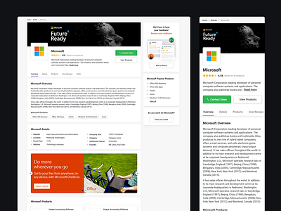 E-commerce - Brand Page Design brand page branding interface landing page online shop online shopping online store product software website website design