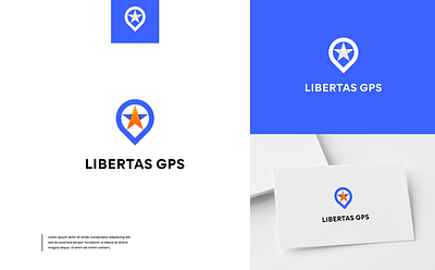 GPS Mobile App Logo design app branding design illustration landing logo mobile ui vector
