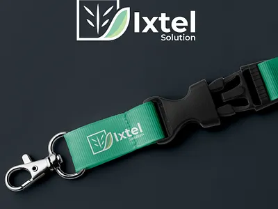 Ixtel IT solution tech company brand identity branding design e commerce gradient graphic design illustration logo logomarks ui vector