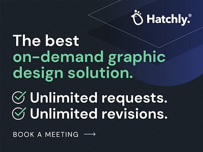 We are Hatchly - the future of design has landed. design digital ad graphic design inspiration social media design