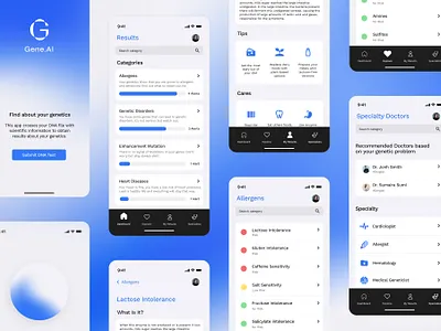 Gene.AI • Find about your genetics | Mobile App