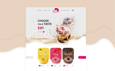 The Donut design graphic design illustration ui ux