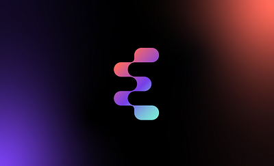 E design draw logo vector