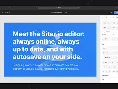 No-Code Website Builder for UI/UX Designers design figma no code siter tool ui ux