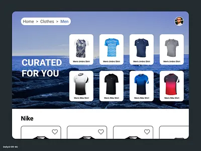 Daily UI #091 - Curated for You 91 app curated for you customized daily ui dailyui dailyui 91 design ui web design