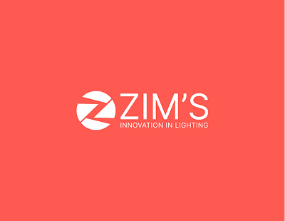 ZIM'S Logo Design & Redesign brand branding design icon identity light light logo logo logo design logo designer logo mark logodesign logos logotype mark modern logo redesign symbol vector z logo